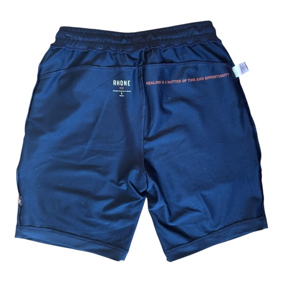 Rhone Men’s Linerless Activewear Shorts Navy Size S - Picture 5 of 9